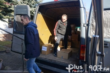 Transport darów wyjechał dzisiaj z Radomia na Ukrainę