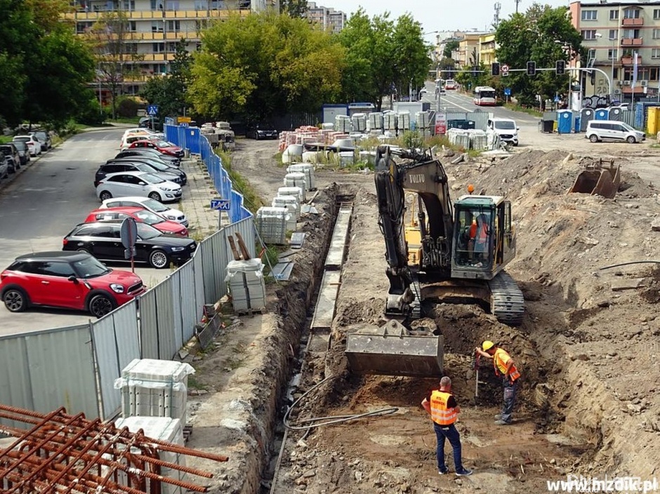 Postępuje budowa wiaduktów w ul. Żeromskiego