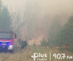 Ogromny pożar w gminie Żarnów