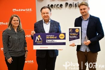 Samorząd województwa nagrodził zwycięzców konkursu dla startupów „Startuj z Mazowsza”