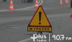 Objazd w Siczkach - zderzenie trzech samochodów