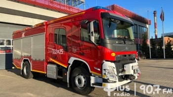 Nowy samochód ratowniczo-gaśniczny dla Straży Pożarnej w Radomiu