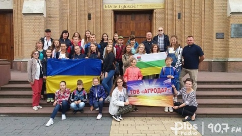 Młodzi Ukraińcy zagościli w Jedlni