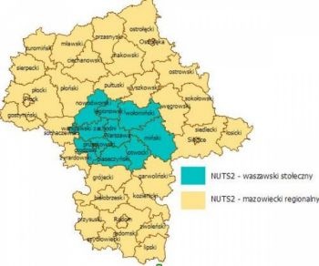 Wkrótce decyzja dotycząca podziału województwa mazowieckiego