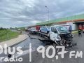 Wypadek w Mleczkowie na zjeździe z trasy S7