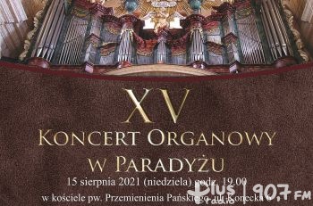 Koncert organowy w Paradyżu