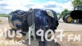 Zderzenie ciągnika z samochodem w miejscowości Kłonowiec-Kurek