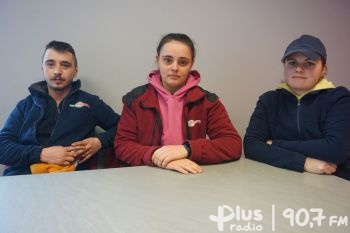 Ukraińcy przebywający w regionie boja się o rodziny pozostawione w swoim kraju