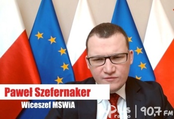 Paweł Szefernaker wiceminister spraw wewnętrznych i administracji w Sednie Sprawy