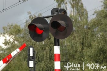 Zamknięty przejazd kolejowy w Żytkowicach