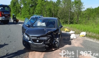 Zderzenie dwóch aut na Warszawskiej w Skarżysku