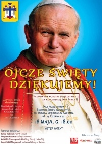 Koncert urodzinowy św. Jana Pawła II