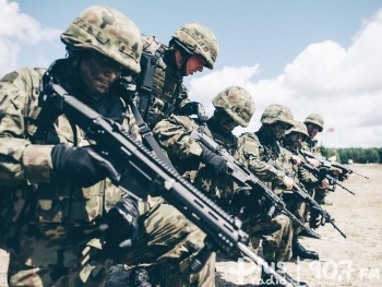 Szkolenie Wojsk Obrony Terytorialnej w Domaniowie
