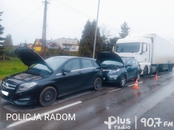 Wypadek na Wolanowskiej w Radomiu. Dwie osoby poszkodowane