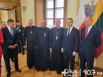 Kapłani z diecezji radomskiej pracujący na Litwie uhonorowani przez Prezydenta RP