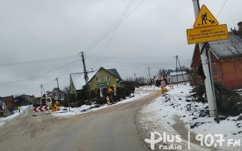 Około połowy marca mają zostać wznowione prace na powiatowej drodze Skronina - Sędów