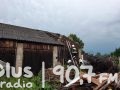 Zerwane dachy, połamane drzewa i podtopione budynki w powiecie przysuskim