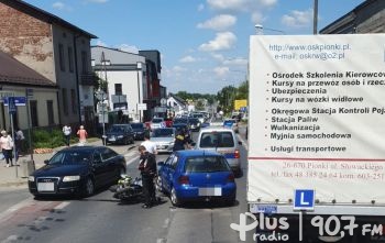 Wypadek na ul. Słowackiego w Radomiu