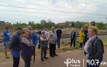 Mieszkańcy chcą zablokować tory kolejowe w okolicach Kruszyny