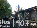 Pożar dachu stolarni w Skarżysku-Kamiennej