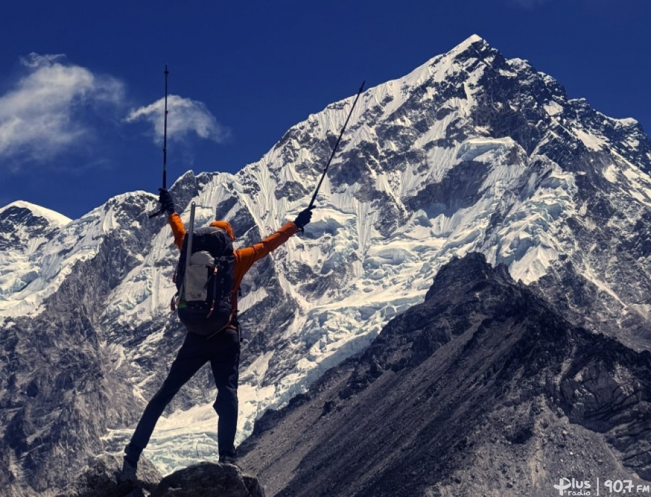 Karol Adamski zdobył Mount Everest!