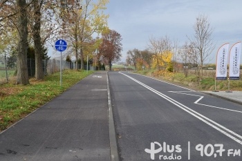 Nowa droga ze ścieżką rowerową oddana do użytku!