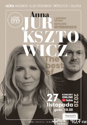 Anna Jurksztowicz. Koncert w Łaźni