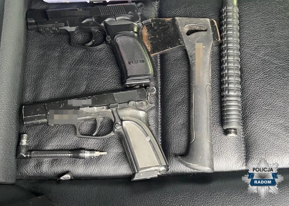 Strzelał z broni do innego kierowcy