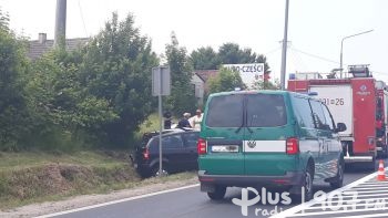 Wypadek na ulicy Wolanowskiej w Radomiu