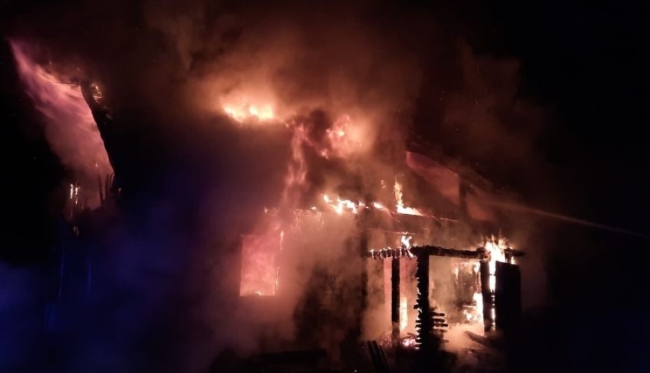 Groźny pożar w Mleczkowie