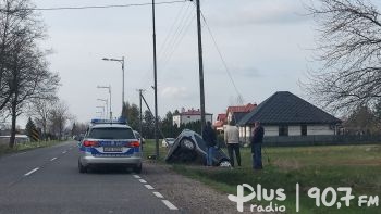 Grabów nad Pilicą: Kompletnie pijany kierowca skończył w rowie
