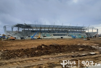 Jak obecnie wygląda budowa stadionu przy Struga?