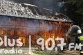 Pożar w gminie Głowaczów. Spłonęła stodoła