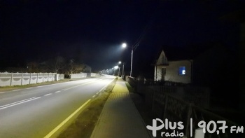 Odrzywół kontynuuje wymianę oświetlenia drogowego na energooszczędne