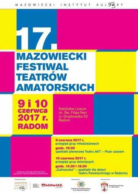 17 Mazowiecki Festiwal Teatrów Amatorskich