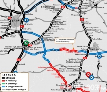 Czas na S12 między Przysuchą i Wieniawą