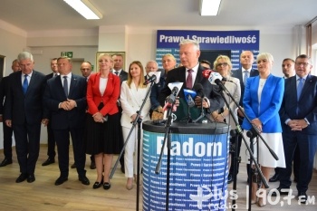 Radom: PiS zaprezentował kandydatów do Sejmu i Senatu