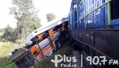 Zderzenie autobusu z lokomotywą