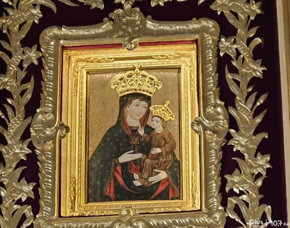 Wizerunek maryjny po konserwacji