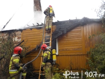 Suchedniów:Drewniany dom doszczętnie spalony
