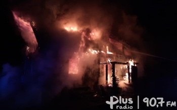 Pożar domu w Stąporkowie