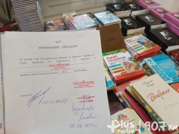 W Arce powstała minibiblioteczka z ukraińskimi książkami dla dzieci i młodzieży. To był dar serca