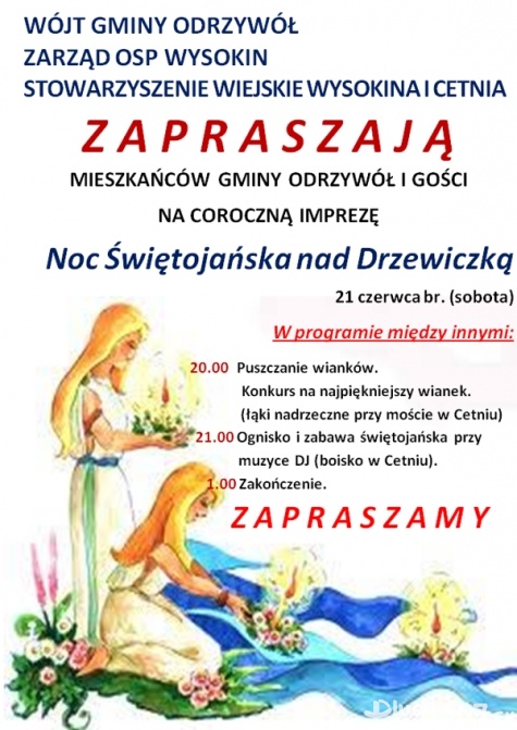 Sobótkowy weekend w gminie Odrzywół