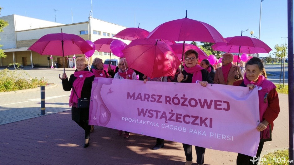 Marsz Różowej Wstążeczki w Opocznie