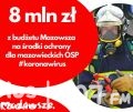 8 mln zł na środki ochrony dla mazowieckich OSP