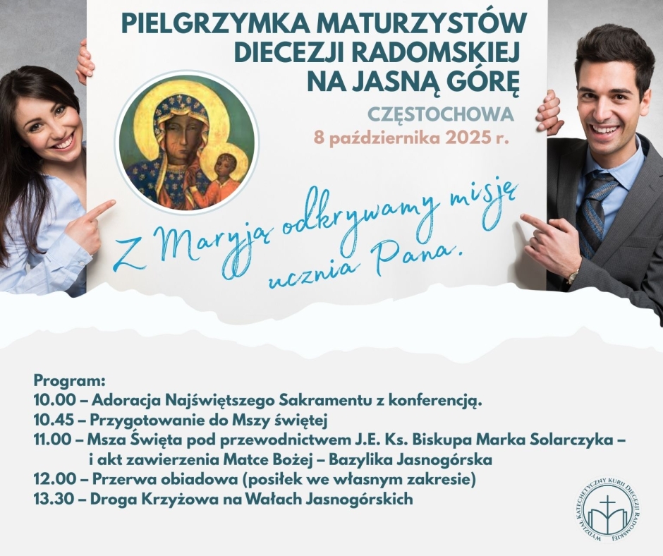 Maturzyści pielgrzymują na Jasną G&oacute;rę