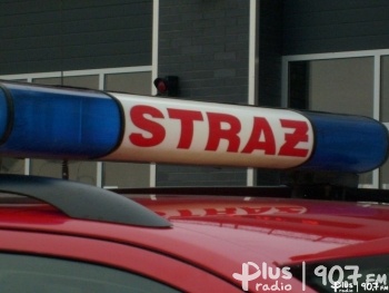 Pożar w kamienicy przy ul. Staszica