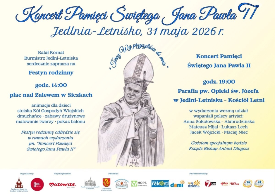 Koncert papieski w Jedlni-Letnisku