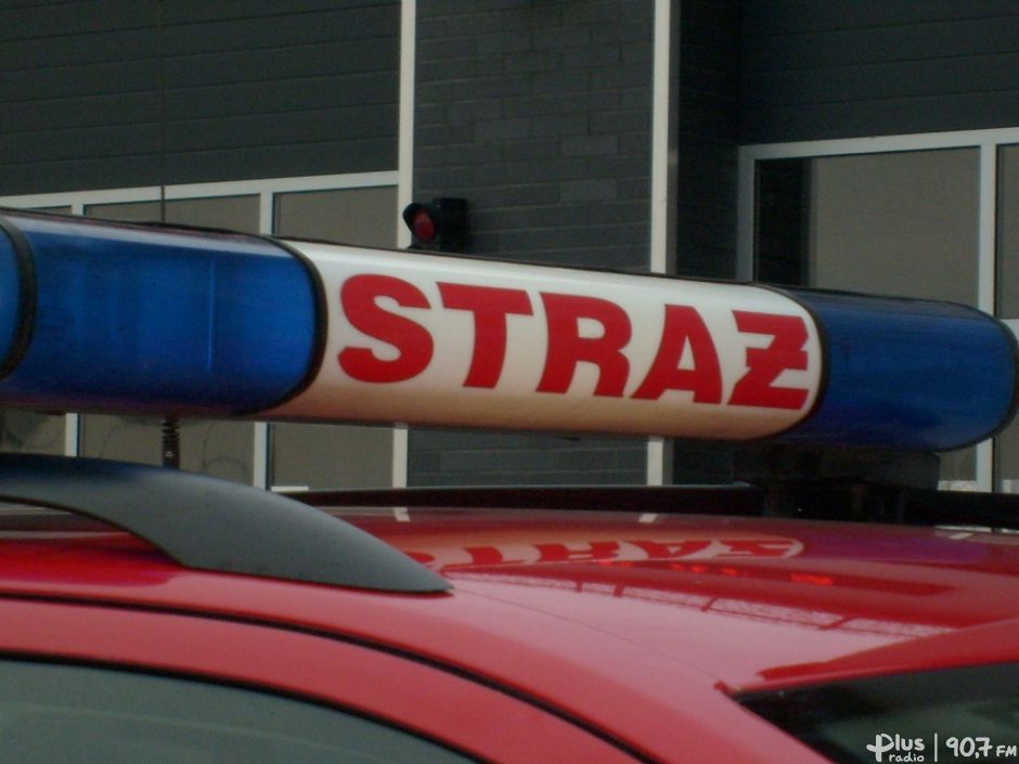 Strażacy usuwali skutki nocnej burzy
