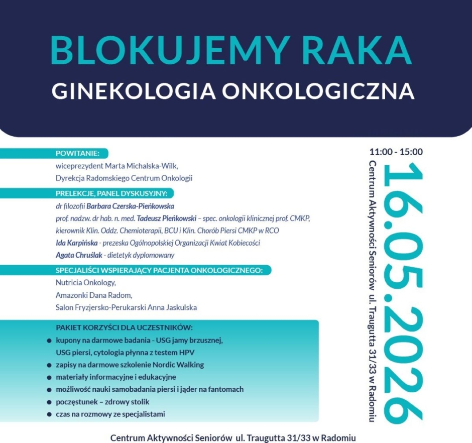 Blokujemy raka w Radomiu!